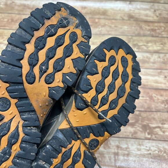 Timberland Mens Mt Maddsen Mid Waterproof Hiking Boots 7 40 Brown Leather A141B - Picture 14 of 14